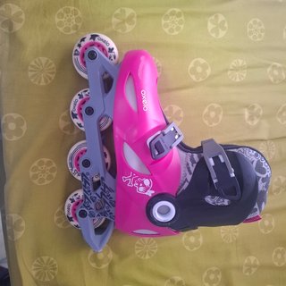Patines ajustables niña T34-36 + bolsa