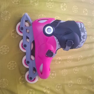 Patines ajustables niña T34-36 + bolsa