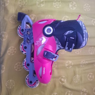 Patines ajustables niña T34-36 + bolsa