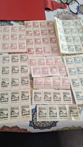 Sellos Parroquia Sto Domingo 1936 Colección