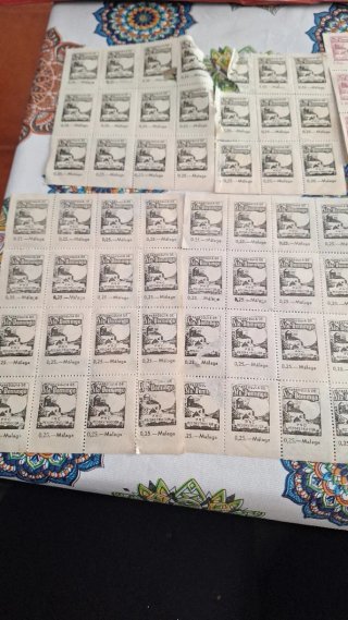 Sellos Parroquia Sto Domingo 1936 Colección