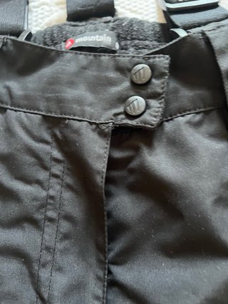 Pantalón de Nieve Negro con Tirantes El Corte Ingl