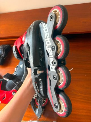 Patines Rollerblade Extensibles + Kit Protec
