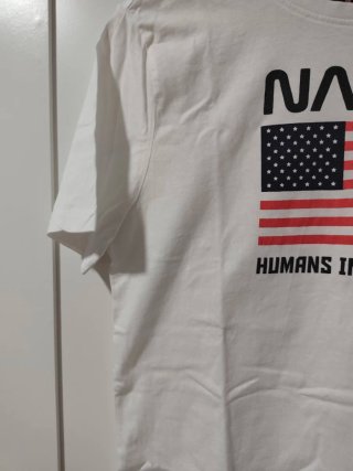 Camiseta NASA Hombres Talla M
