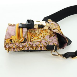 FENDI Zucca Canvas FENDACE Bag VERSACE