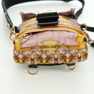 FENDI Zucca Canvas FENDACE Bag VERSACE