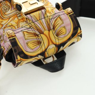 FENDI Zucca Canvas FENDACE Bag VERSACE