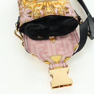 FENDI Zucca Canvas FENDACE Bag VERSACE