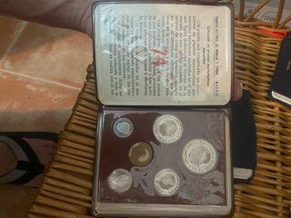 Colección de pruebas numismáticas españolas 1974