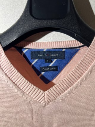 Jersey Tommy Hilfiger Rosa Vintage