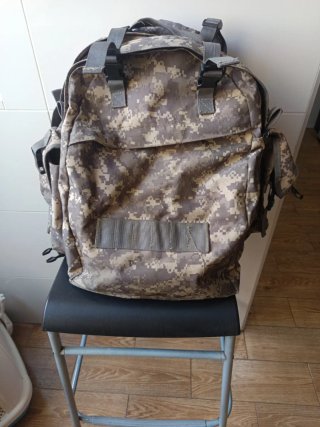 Mochila militar camuflaje
