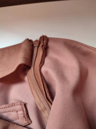 Falda short marrón