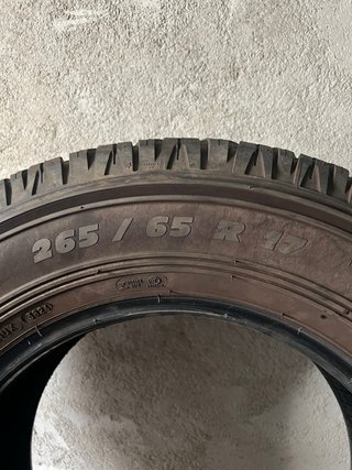 Neumático Michelin Latitude Cross 265/65 R17