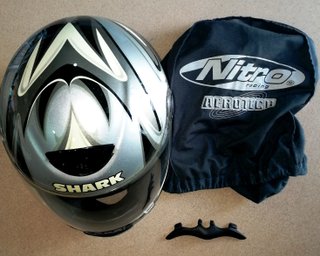 Casco Moto Shark RSF Optima Gris/Negro