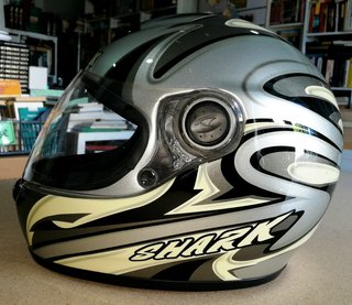 Casco Moto Shark RSF Optima Gris/Negro
