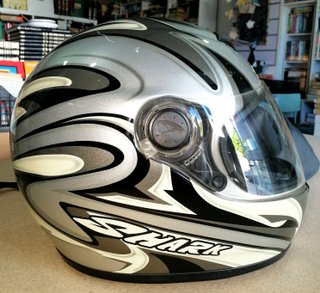 Casco Moto Shark RSF Optima Gris/Negro