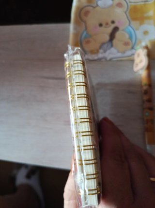 Lote infantil kawaii: cuaderno y bolígrafo