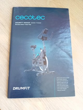 Bicicleta Indoor Cecotec Drumfit 10000 Teseo
