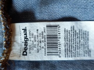 Chaqueta Desigual Talla S Bordada