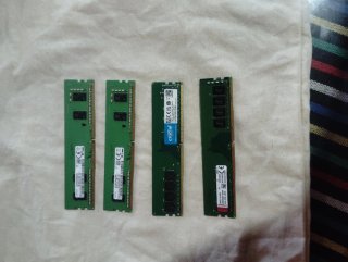 Memoria RAM DDR4 16GB y DDR3 8GB