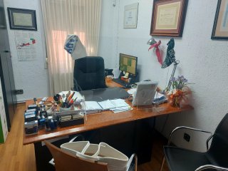 Conjunto Muebles Oficina Negro/Marrón