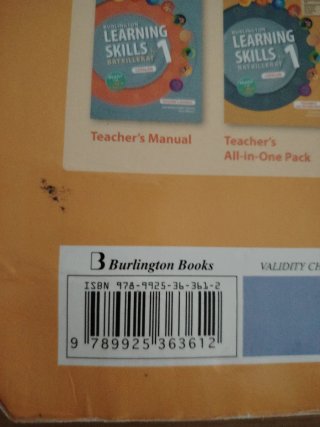 Libro inglés burlington learning skills. Student's