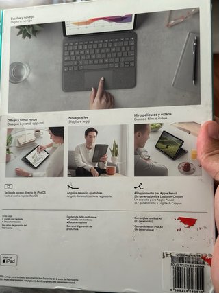 Logitech Combo Touch iPad Air 4/5/6