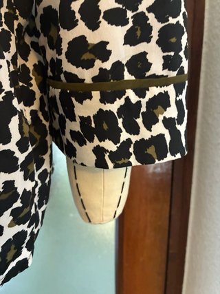 Blusa estampado animal print
