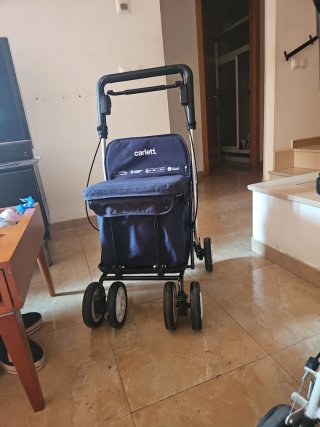 Carrito andador Carlett doble freno