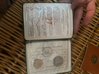 Colección Monedas Pruebas Numismáticas 1977