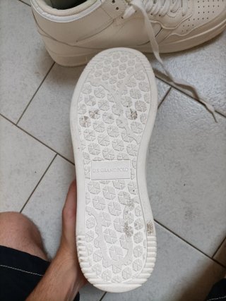 US Grand Polo Scarpe Alte Bianche