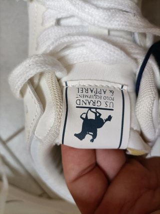 US Grand Polo Scarpe Alte Bianche
