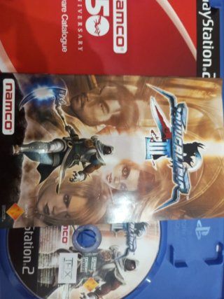 LA SAGA de SOULCALIBUR  de PS2  NUEVOS  ( 2 juegos
