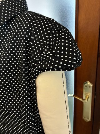 Camisa mujer lunares