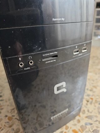 Torre Computer Compaq ATX Nera