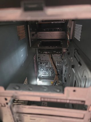 Torre Computer Compaq ATX Nera