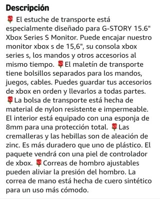 Bolsa Viaje G-STORY Xbox Series S + Pantalla 15,6