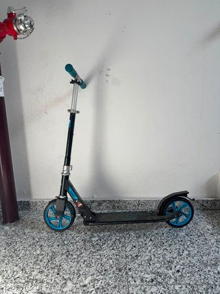 Patinete Oxelo plegable azul