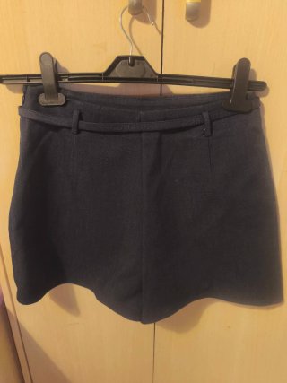 Falda pantalón Zara con cinturón