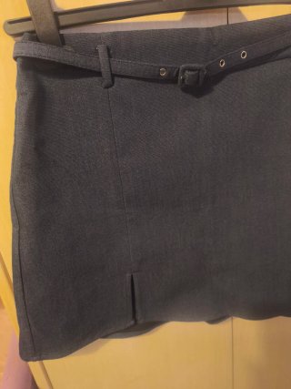 Falda pantalón Zara con cinturón
