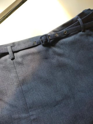 Falda pantalón Zara con cinturón