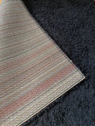 Alfombra Negra Suave - 1,20 x 1,80