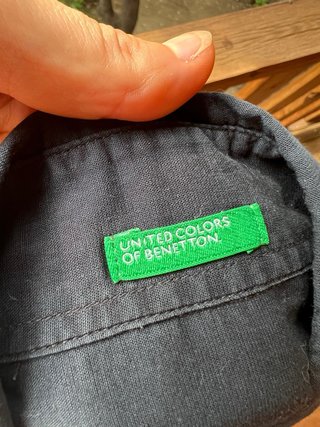Camisa de algodón de Benetton
