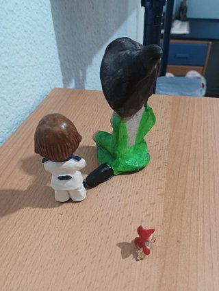 Lote figuras cerámica