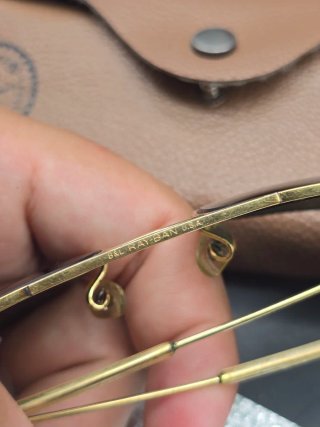 Occhiali da Sole Vintage Ray-Ban Caravan USA