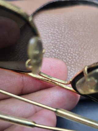 Occhiali da Sole Vintage Ray-Ban Caravan USA