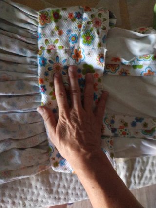 Vestido Gitana Infantil Flores Volantes