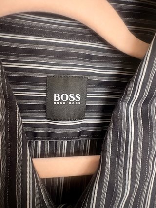 Camisa BOSS rayas hombre