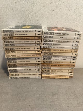 5x4 Lote 31 novelas de Agatha Christie