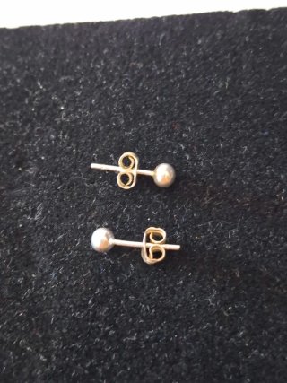 Pendientes de plata de ley 925.